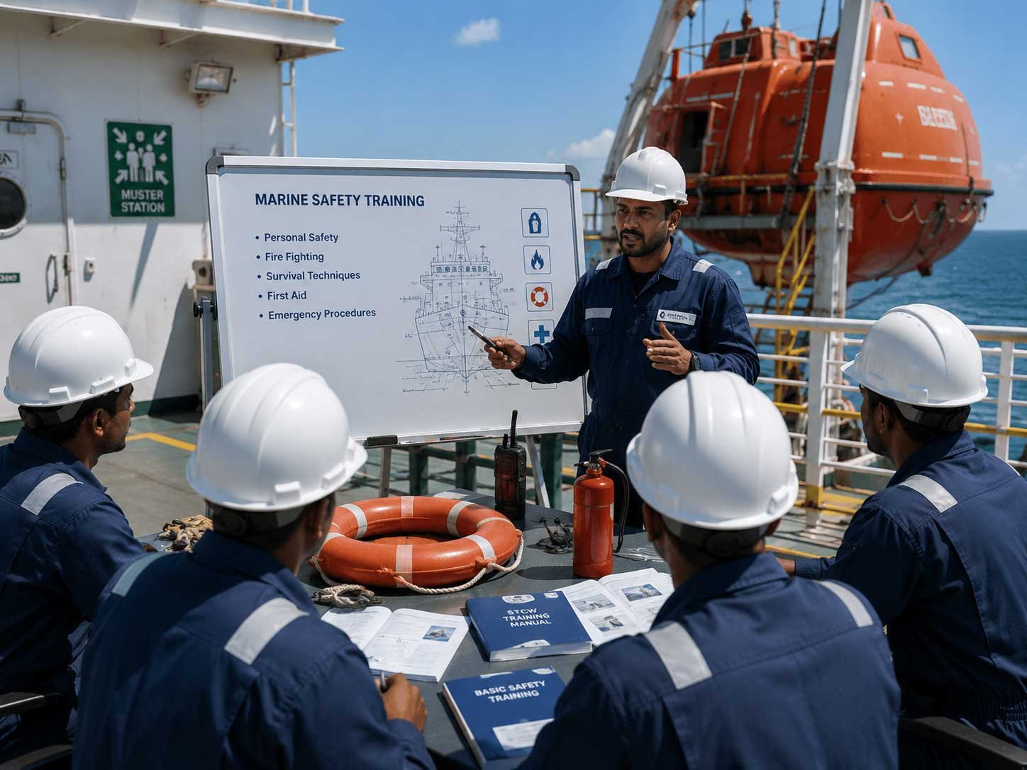 Marine training programme